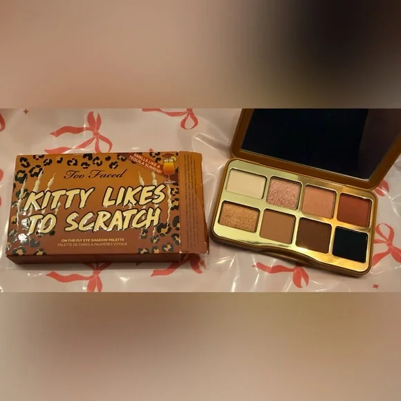 Too Faces NIB Kitty Likes To Scratch Eyeshadow Palette - Picture 5 of 6
